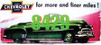 Chevrolet for More and Finer Miles Billboard - Kit