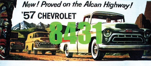 1957 Chevrolet Pickup Billboard - Kit