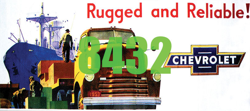 1957 Chevrolet Truck Billboard - Kit