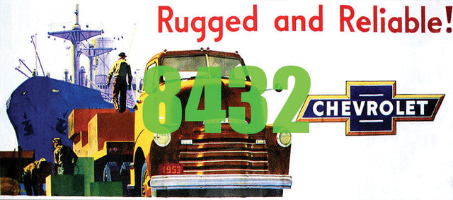 1957 Chevrolet Truck Billboard - Kit