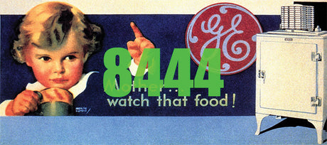 General Electric GE Billboard - Kit -- "Watch That Food" Tag Line