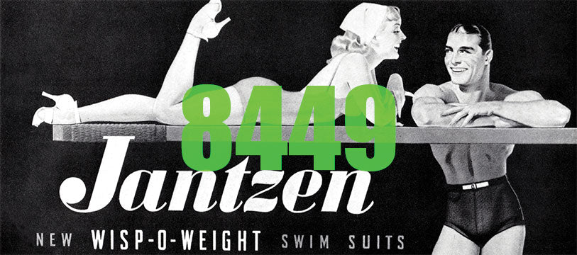 Jantzen Swimsuits Billboard - Kit -- Wisp-o-Weight Slogan