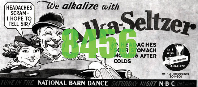 Alka Seltzer Billboard - Kit