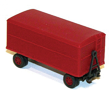 Circus 19' Storage Van - Kit -- Red