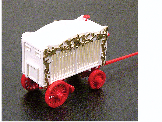 Big Top Circus Wagon Kits -- Bear Cage w/Bears