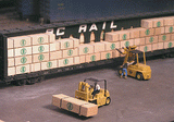 Lumber Load -- Fits 50' Flatcar or Bulkhead Flat and 3/4 of Centerbeam-1