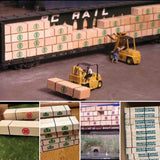 Lumber Load -- Fits 50' Flatcar or Bulkhead Flat and 3/4 of Centerbeam-3