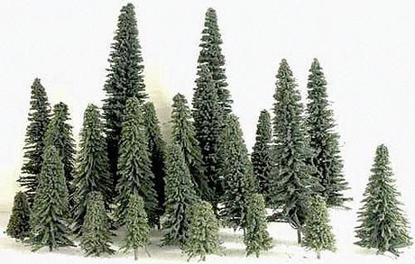 Pine Trees -- 5"  12.7cm pkg(10)-1