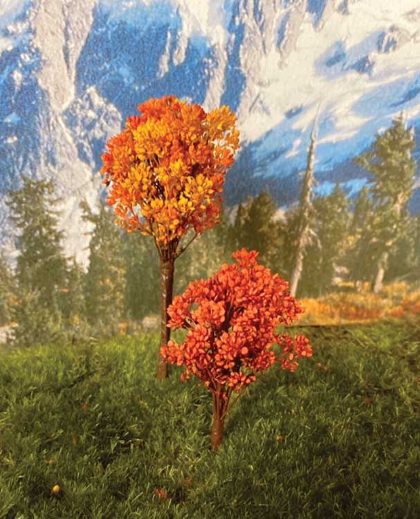 Fall Oak Tree -- 2 to 3"  5.1 to 7.6cm pkg(4)-2