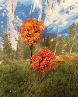 Fall Oak Tree -- 2 to 3"  5.1 to 7.6cm pkg(4)-2
