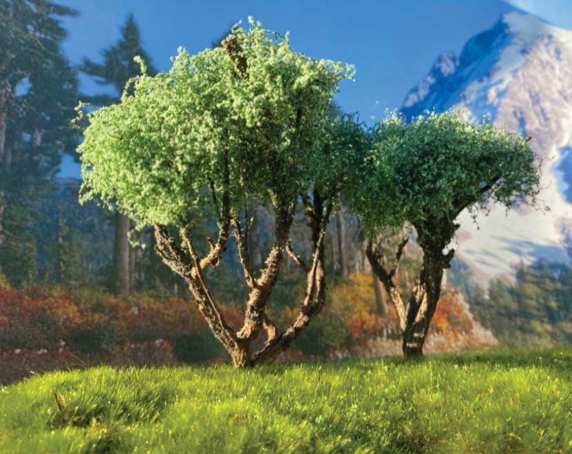 Hardwood Tree -- 6"  15.2cm pkg(2)-4