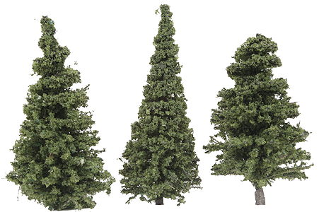 Pine Trees -- 3"  7.6cm pkg(15)-1