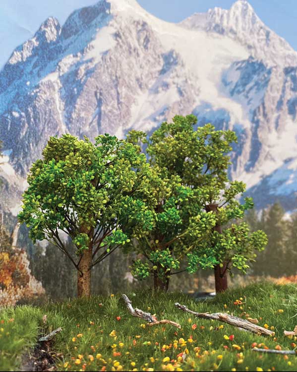 Maple Trees -- 3 - 4"  7.6 - 10.2cm Tall pkg(3)-2