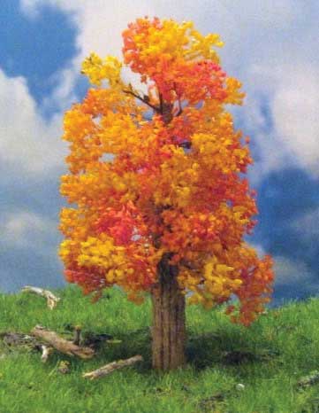 Fall Maple Trees -- 5 - 8"  12.7 - 15.2cm Tall pkg(2)-2