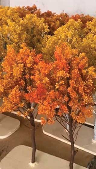 Fall Maple Trees -- 5 - 8"  12.7 - 15.2cm Tall pkg(2)-3