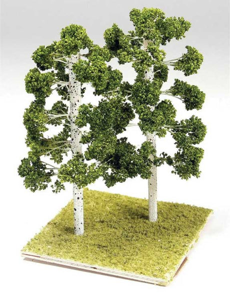 Fall Birch Trees -- 3 - 4" Tall pkg(3)