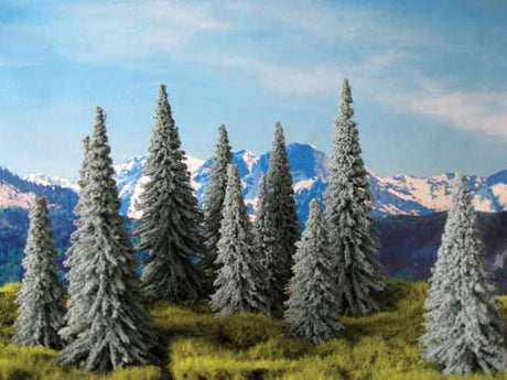 Spruce Trees -- 5"  12.7cm pkg(10)-2