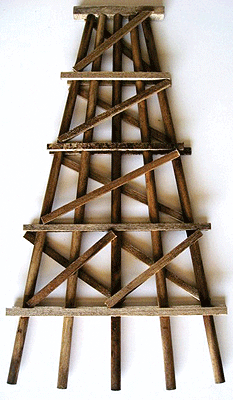 Wood Trestle Bents - Assembled -- X-Large, 5-3/4" Tall pkg(5)