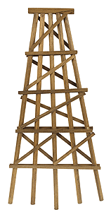 Wood Trestle Bents - Assembled -- X-Large, 16" Tall pkg(5)