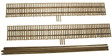 Wood Truss Bridge Parts -- Deck With Stringers 24" pkg(2)