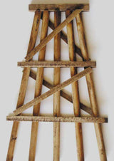 Wood Trestle Bents - Assembled -- Medium - 5"  12.7cm Tall pkg(5)-2