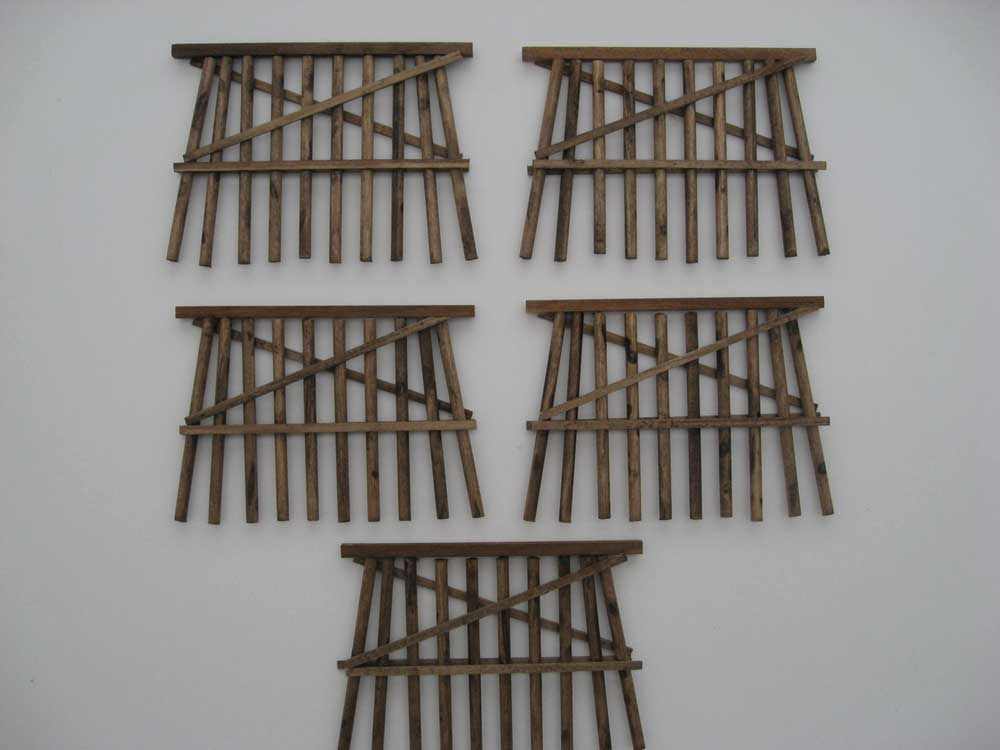 Double Track Bents pkg(5) -- 12" Tall-2