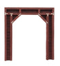 Wood Tunnel Portal -- Extra Large 6-5/16 x 7" 16 x 17.8cm (Weathered Resin Casting)