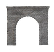 Brick Tunnel Portal -- Medium 4-1/2 x 4-1/2" (Weathered Resin Casting)