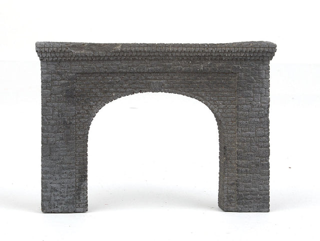 Stone Tunnel Portal -- Small 4 x 3" (Weathered Resin Casting)