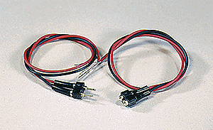 2-Pin Micro-Connector -- With 5" Color-Coded Leads