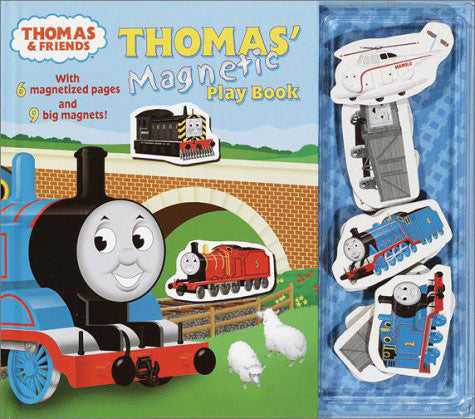 Thomas' Magnetic Play Book -- Hardcover, 10 Color Pages, Ages 3-7