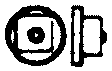 Nut-Bolt-Washer -- 7/8" Nut, 1/2" Bolt, 1-3/4" Steel Washer