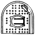 Backhead -- For Small Porter Locomotive