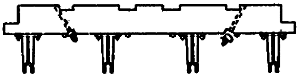 Needlebeam & Queenpost Sub-Assembly -- Rio Grande Hi-Side Gondola