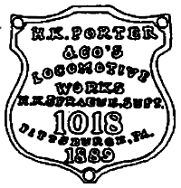 Builders Plates -- 1890 Porter