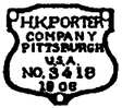 Builder's Plate 1906 Porter pkg(2)