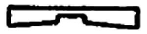 Roofwalk Supports -- For Narrow Gauge Cars Without Murphy Roofs