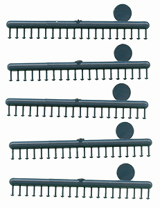 Rivets - Round Head (Plastic) -- .063" Diameter pkg(100)