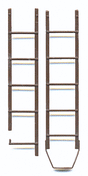 Refrigerator Car Ladder Set -- 2 Sets