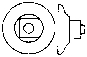 Nut-Bolt-Washer -- 2-1/2"