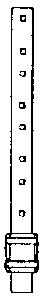 Stake-In Pocket pkg(10) -- 60"  152cm