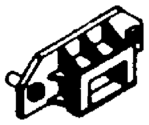 Boxcar Coupler Pocket -- Rio Grande
