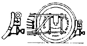Brake Shoes & Beam Set -- Rio Grande