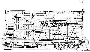 Rio Grande Stock Car Hardware Set