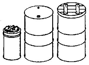 55-Gallon Drums, Fire Barrel Lids & Spike Cans
