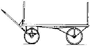 Baggage Wagon -- Four-Wheel