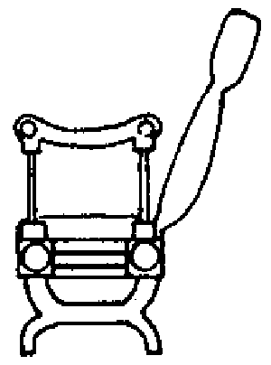 Coach Seats -- Narrow Gauge Wood Ends