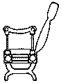 Coach Seats -- Narrow Gauge Wood Ends
