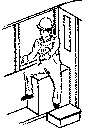 Cast Metal Figure -- Engineer for Porter Kits and some other locomotives