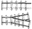 Mine Track Curve & Switch -- 18" Gauge